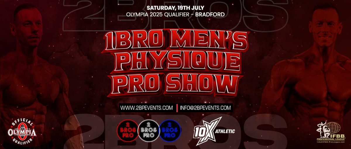 2025 1Bro Pro Show - Men's Physique