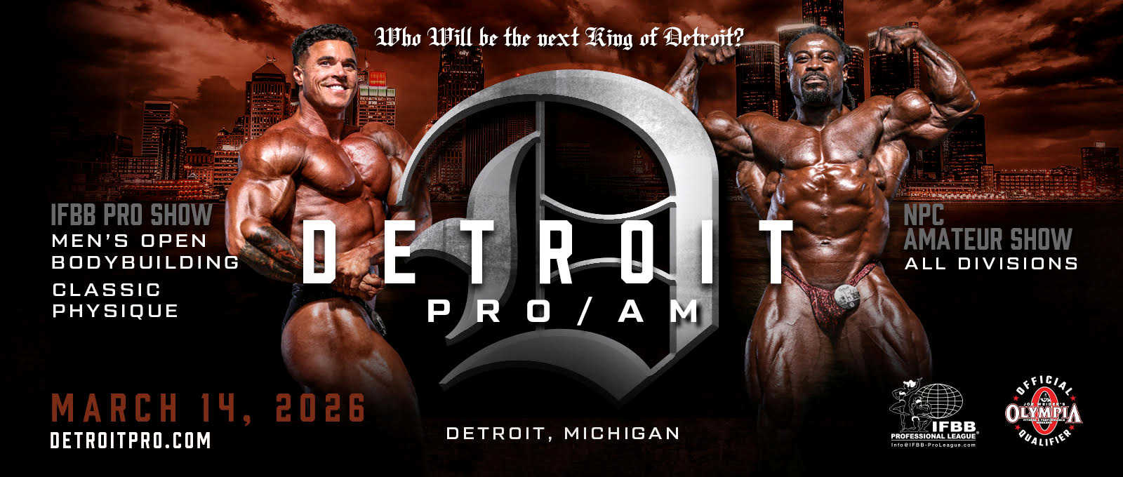 2026 Detroit Pro - Men's Classic Physique