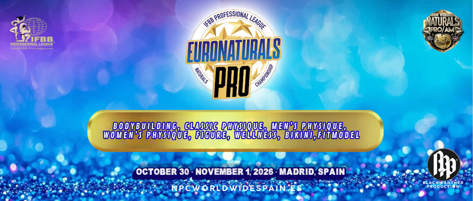 2026 Euronaturals Pro - Men's Open Bodybuilding