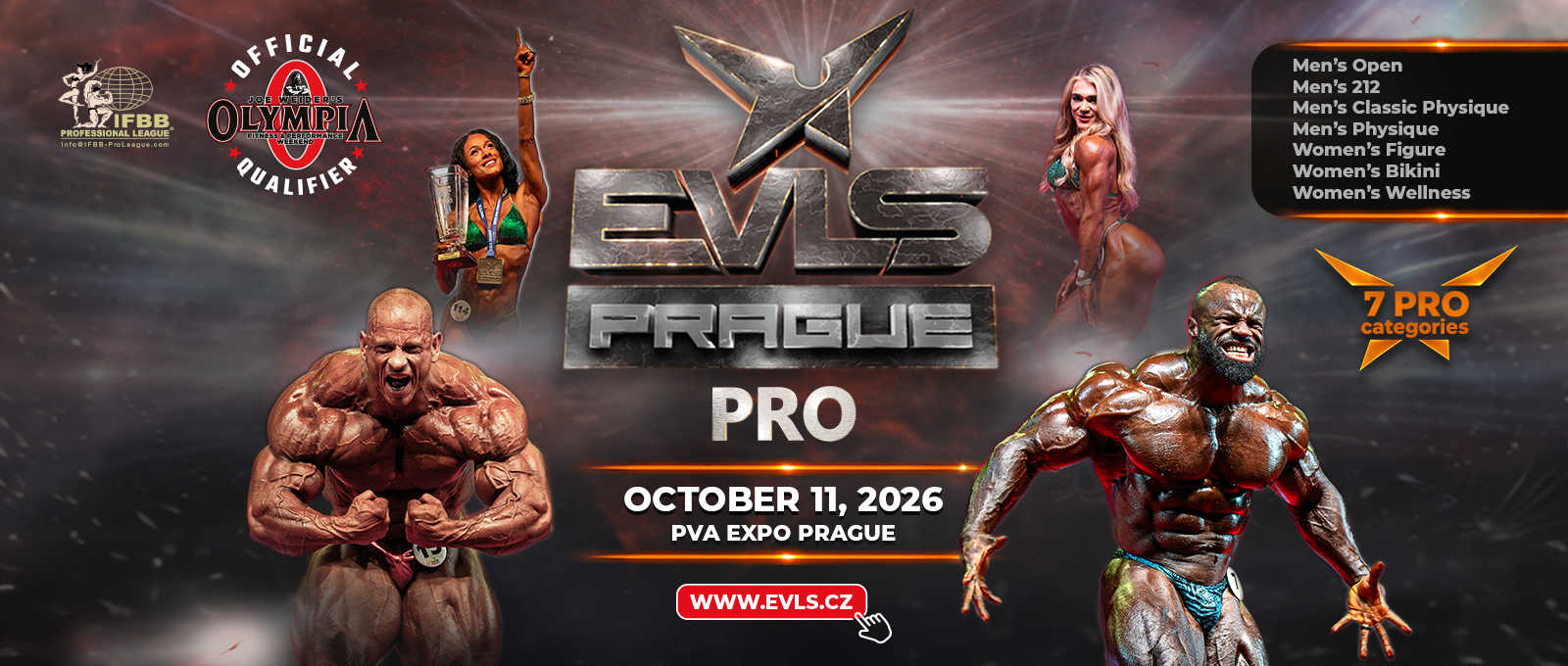 2026 EVLS Prague Pro - Women's Figure