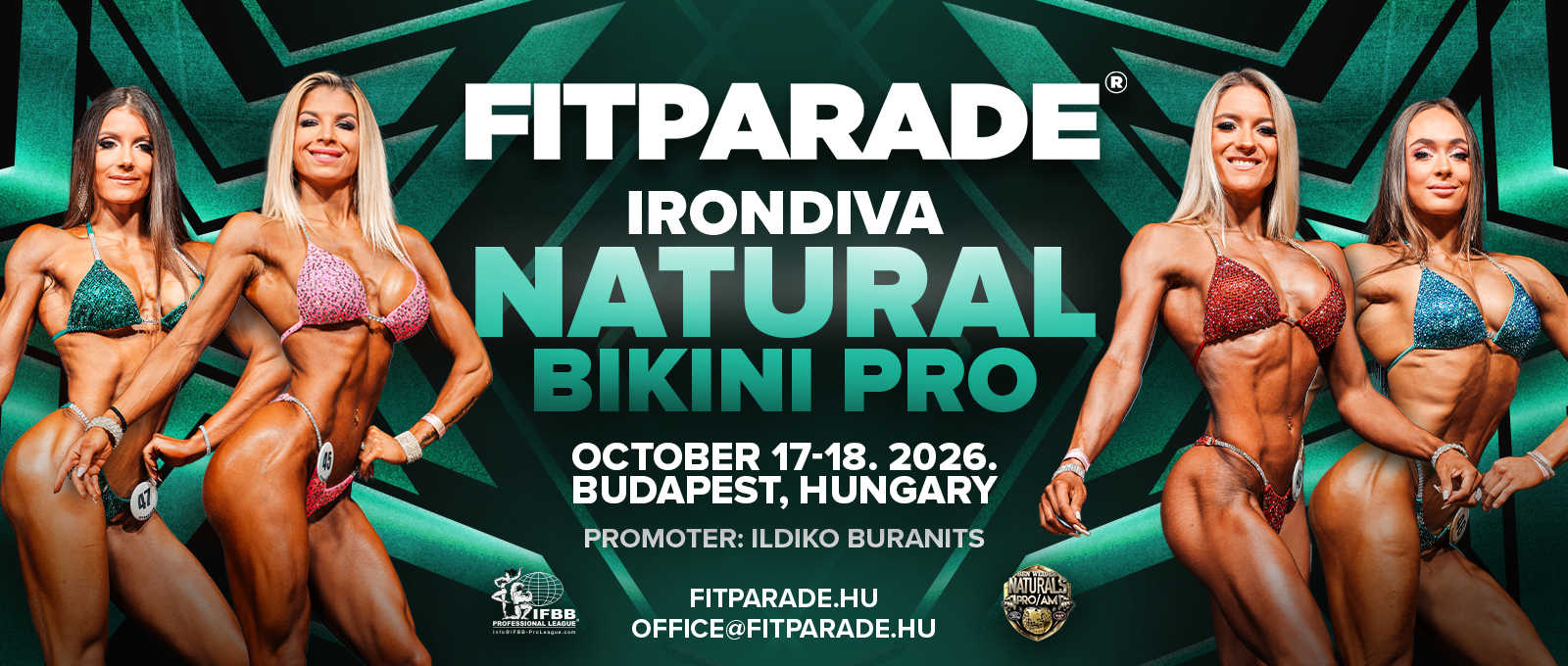 2026 Fitparade Natural Pro - Women's Bikini