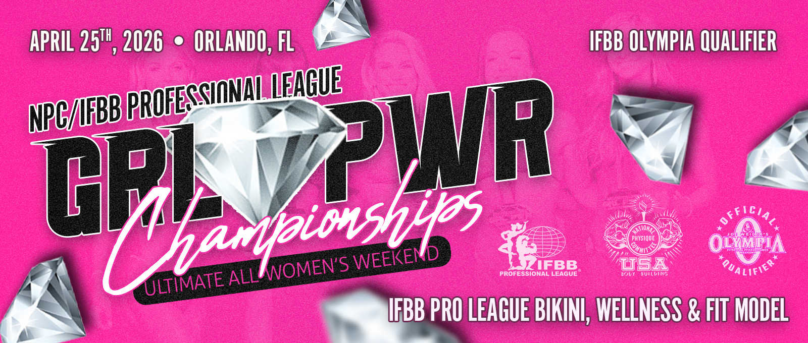 2026 Grl Pwr Championships Pro - Women's Bikini