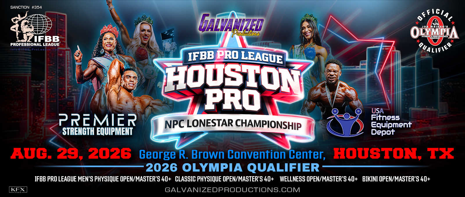2026 Houston Pro - Men's Classic Physique