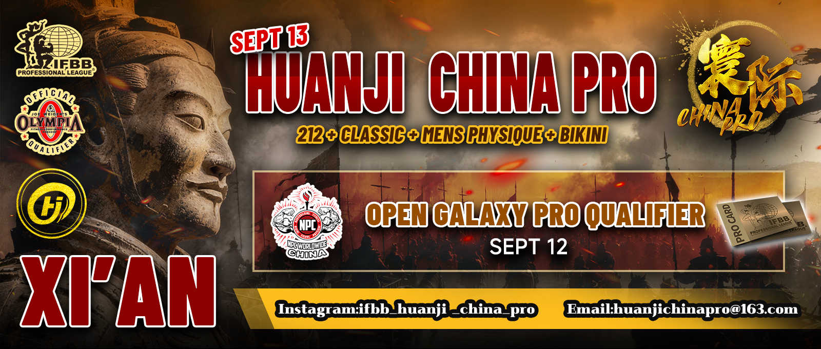2026 Huanji China Pro - Men's Physique