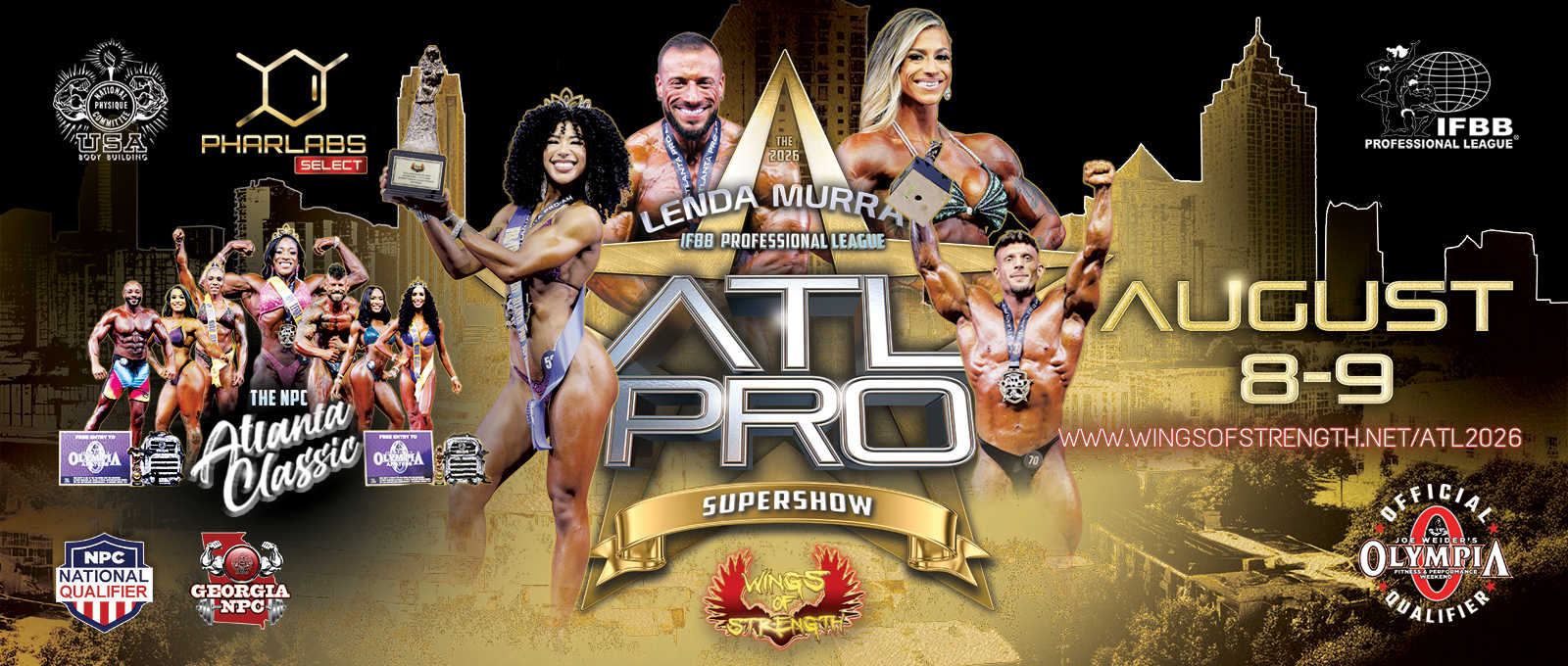 2026 Lenda Murray Atl Pro Supershow - Women's Wellness