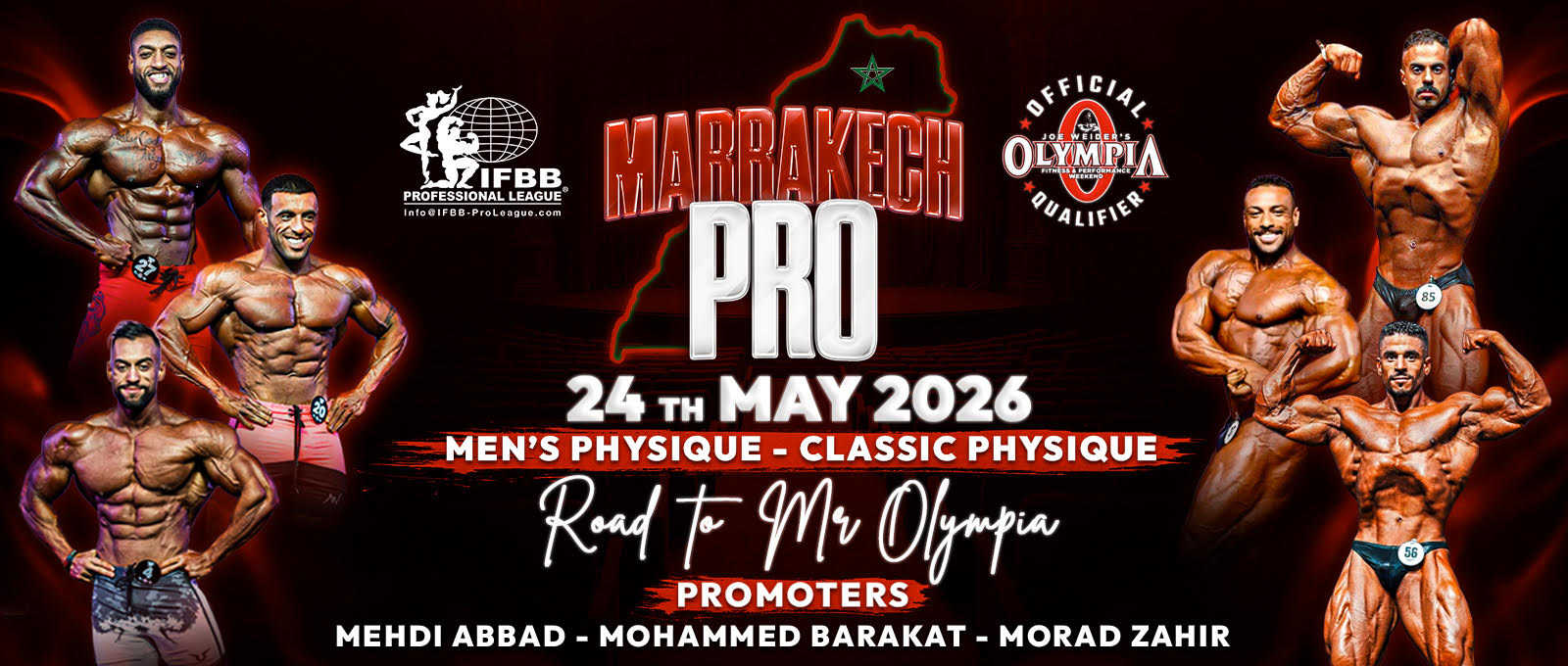 2026 Marrakech Pro - Men's Physique