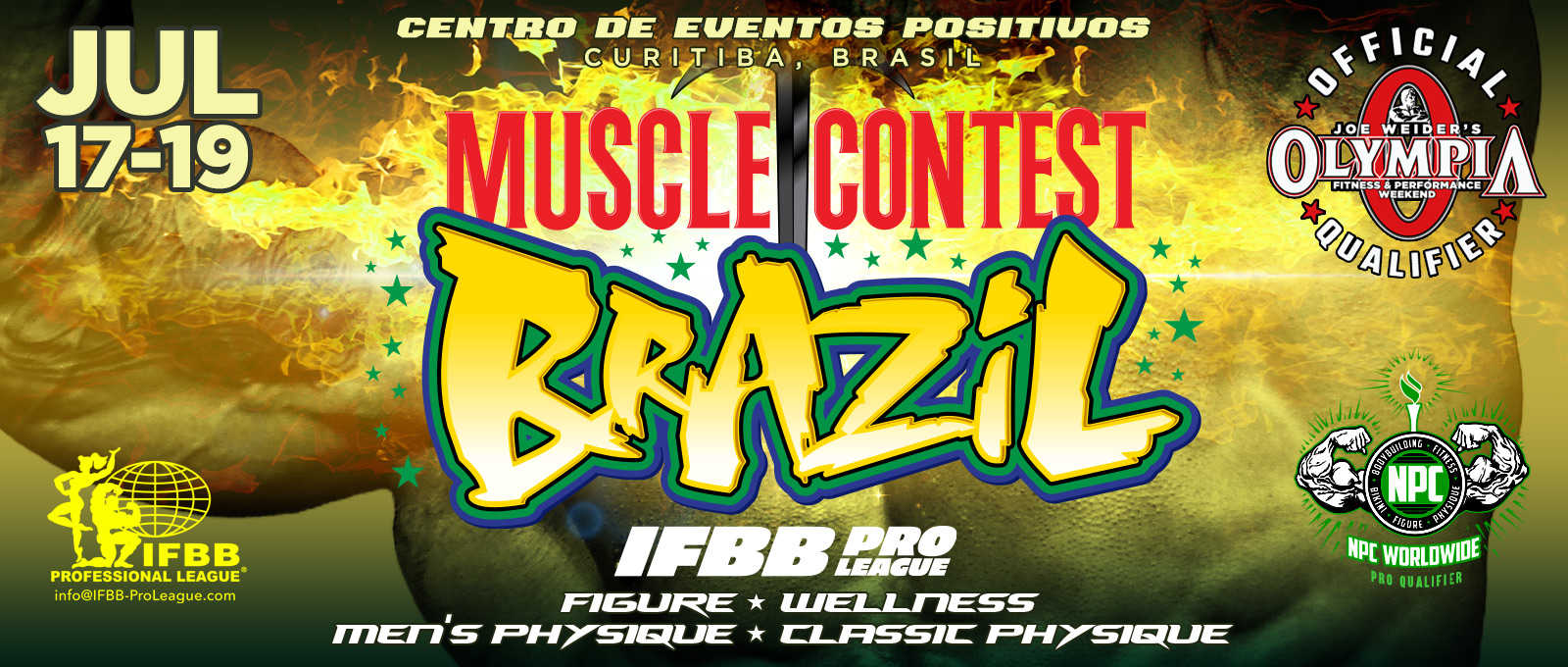 2026 Musclecontest Brazil Pro - Men's Physique