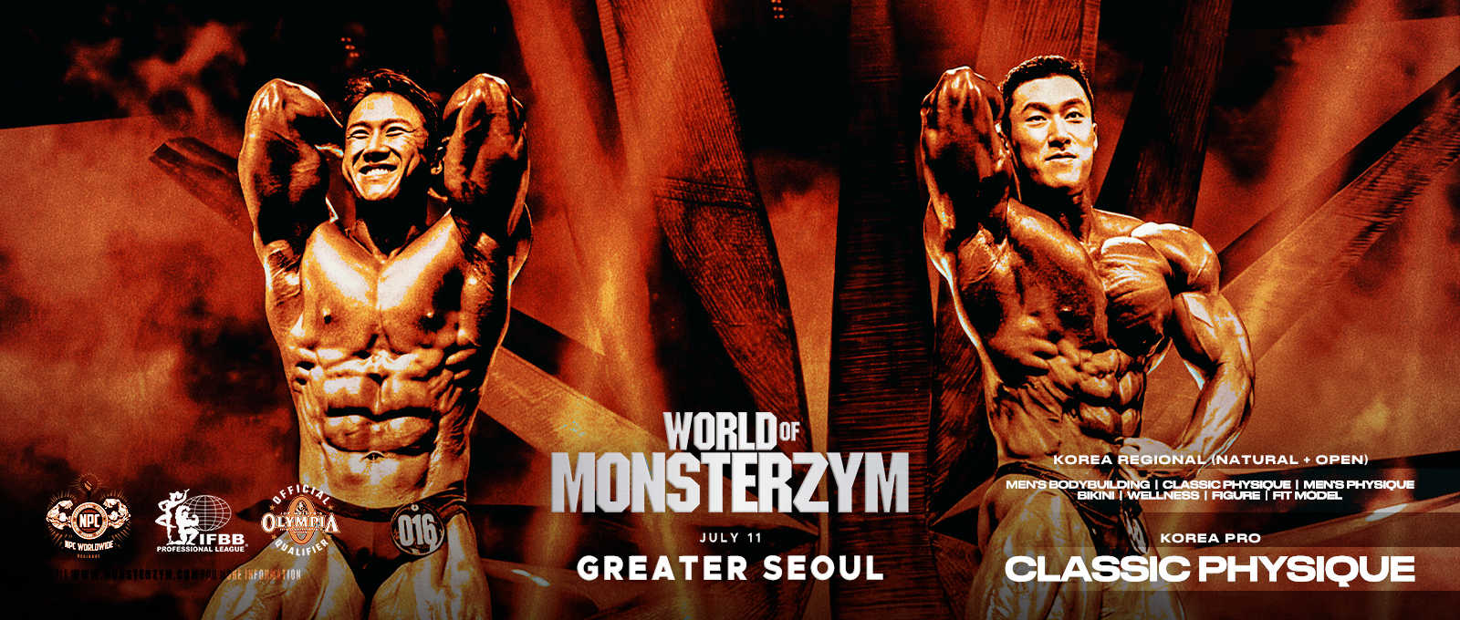 2026 Monsterzym Korea Pro - Men's Classic Physique