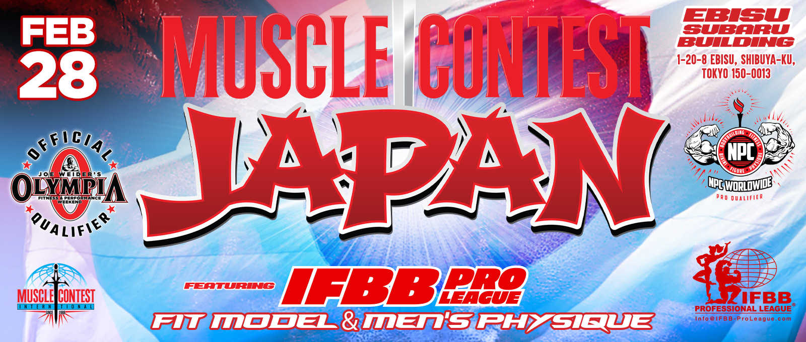 2026 Musclecontest Japan Pro - Women's Fit Model