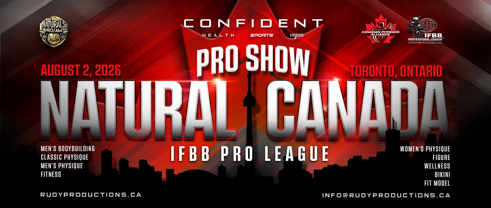 2026 Natural Canada Pro Show - Women's Figure