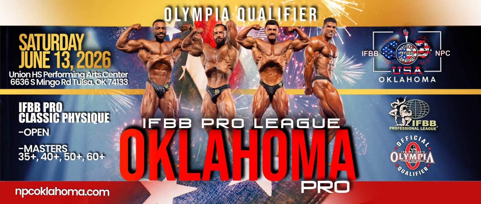 2026 Oklahoma Pro - Men's Classic Physique