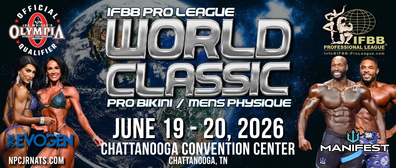 2026 World Classic Pro - Men's Physique