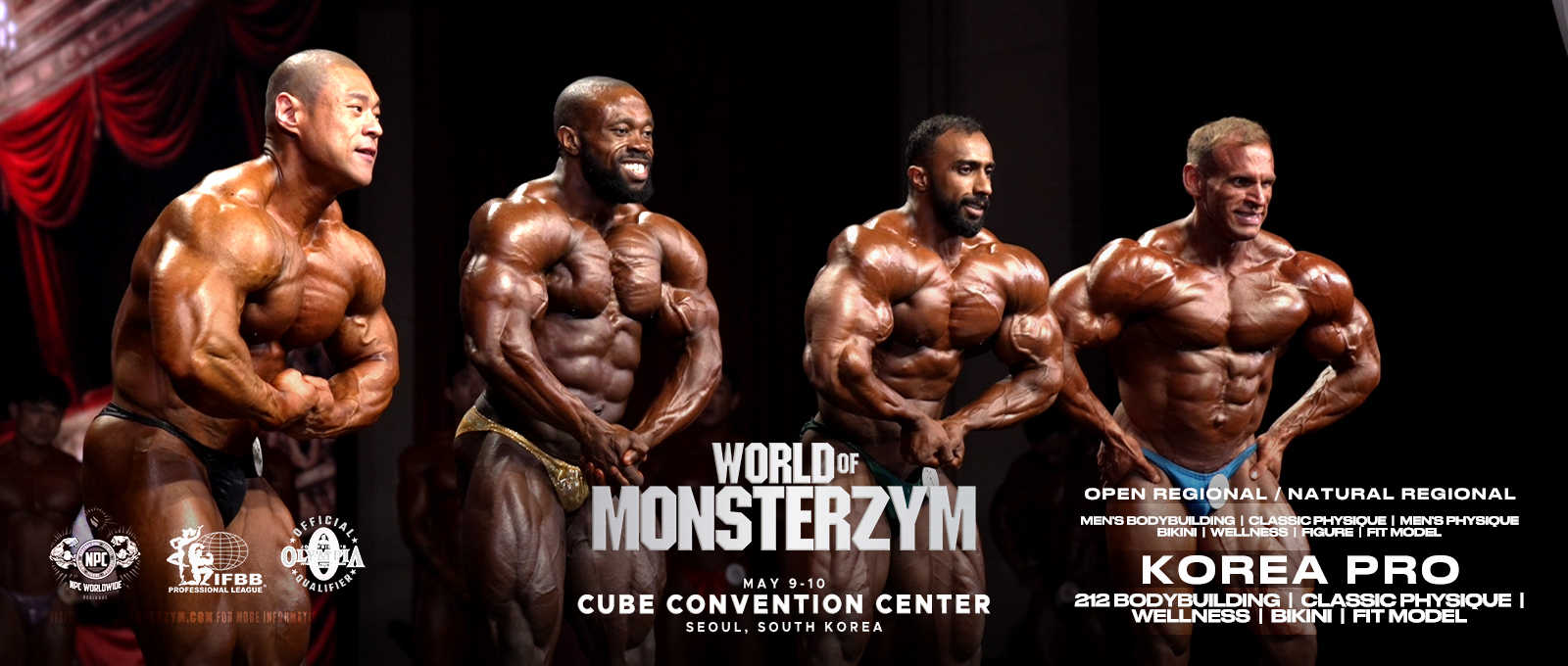 2026 World Of Monsterzym Korea Pro - Men's Classic Physique