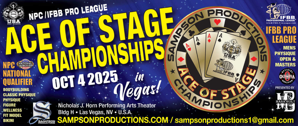 2025 Ace of Stage Pro - Men's Physique