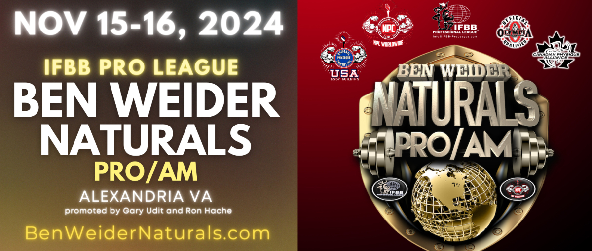 2024 Ben Weider Naturals Pro - Men's Classic Physique
