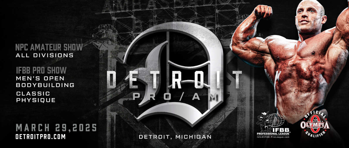 2025 Detroit Pro - Men's Open Bodybuilding