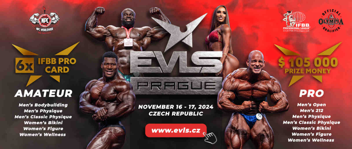 2024 EVLS Prague Pro - Men's Open Bodybuilding