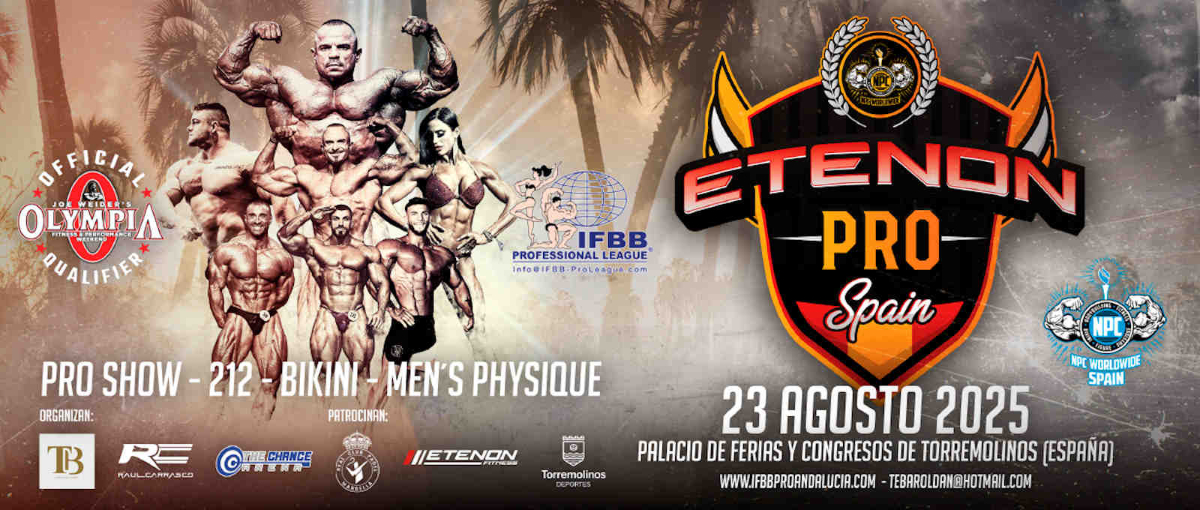2025 Etenon Spain Pro - Men's Physique