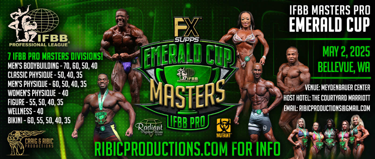 2025 Emerald Cup Masters Pro - Men's Classic Physique