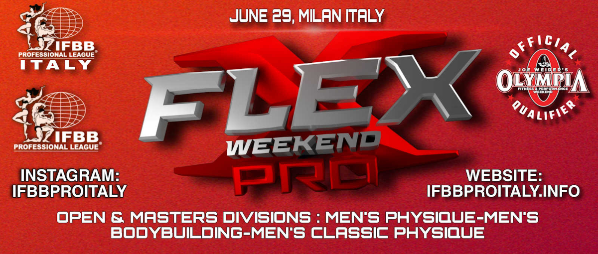 2025 Flex Weekend Italy Pro - Men's Classic Physique