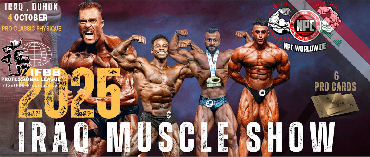 2025 Iraq Muscle Show - Men's Classic Physique