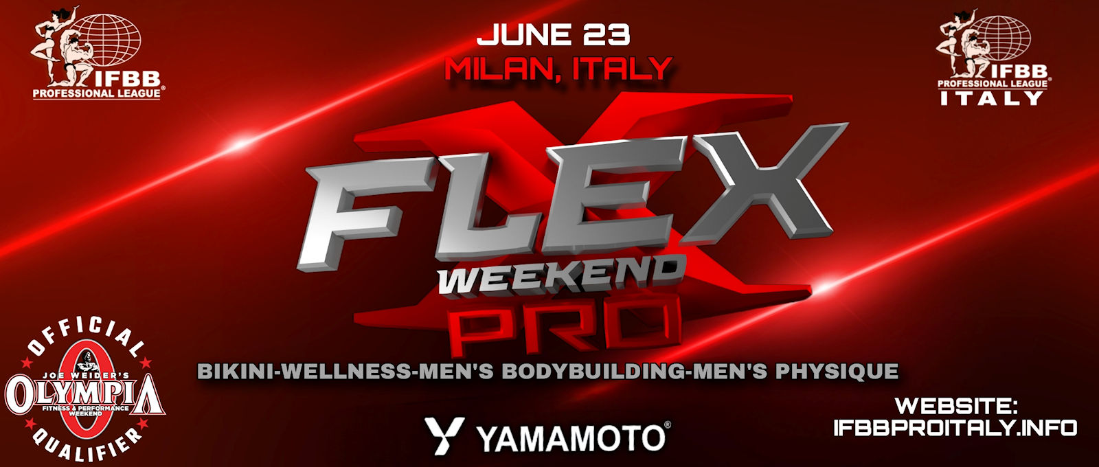 2024 Flex Weekend Italy Pro - Men's Open Bodybuilding