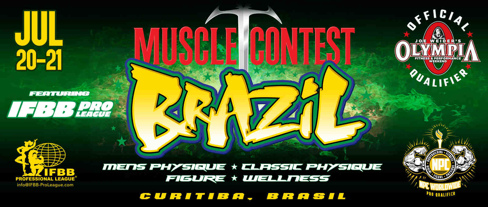 2024 Muscle Contest Brazil Pro - Men's Physique