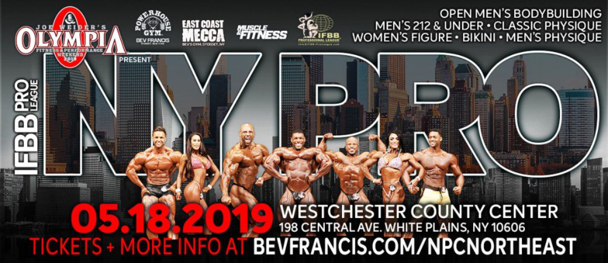 2019 New York Pro - Men's Classic Physique