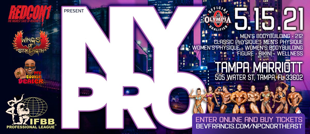 2021 New York Pro - 212 Men's Bodybuilding