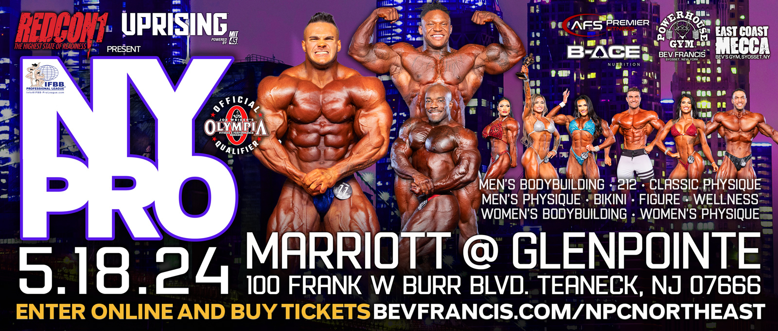 2024 New York Pro - Men's Classic Physique