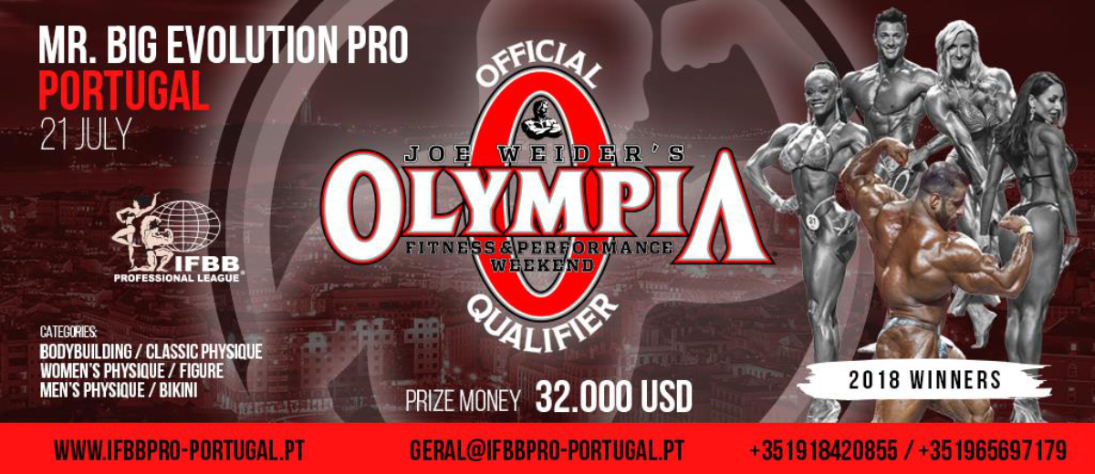 2019 Mr. Big Evolution Portugal Pro - Men's Classic Physique