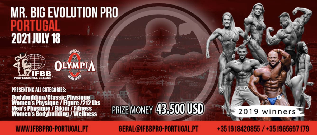 2021 Mr. Big Evolution Portugal Pro - Men's Classic Physique