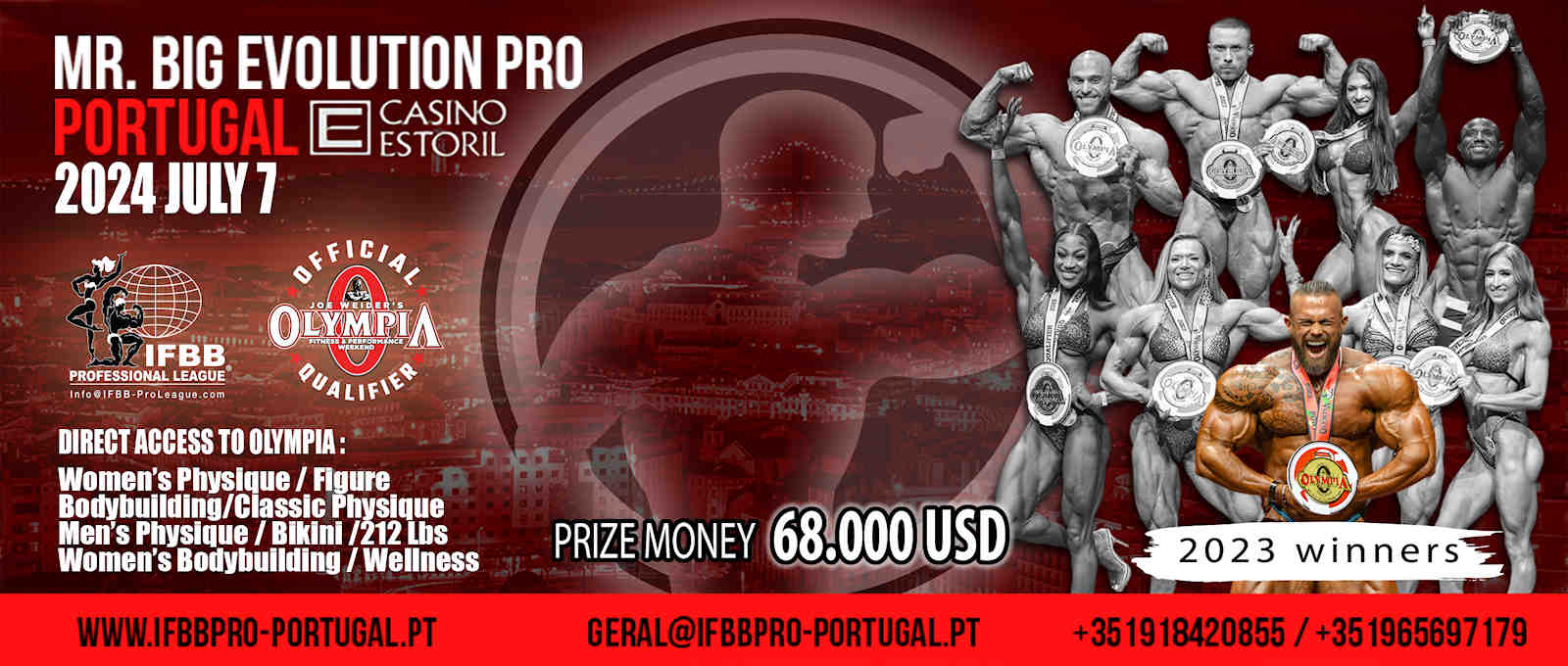 2024 Mr. Big Evolution Portugal Pro - Women's Wellness