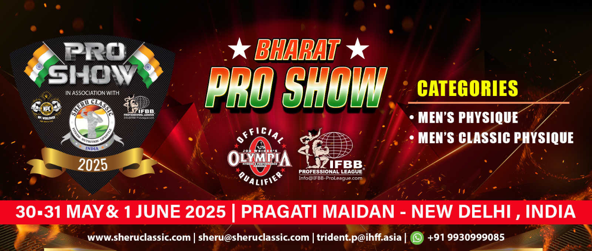 2025 Sheru Classic Bharat Pro Show - Men's Classic Physique