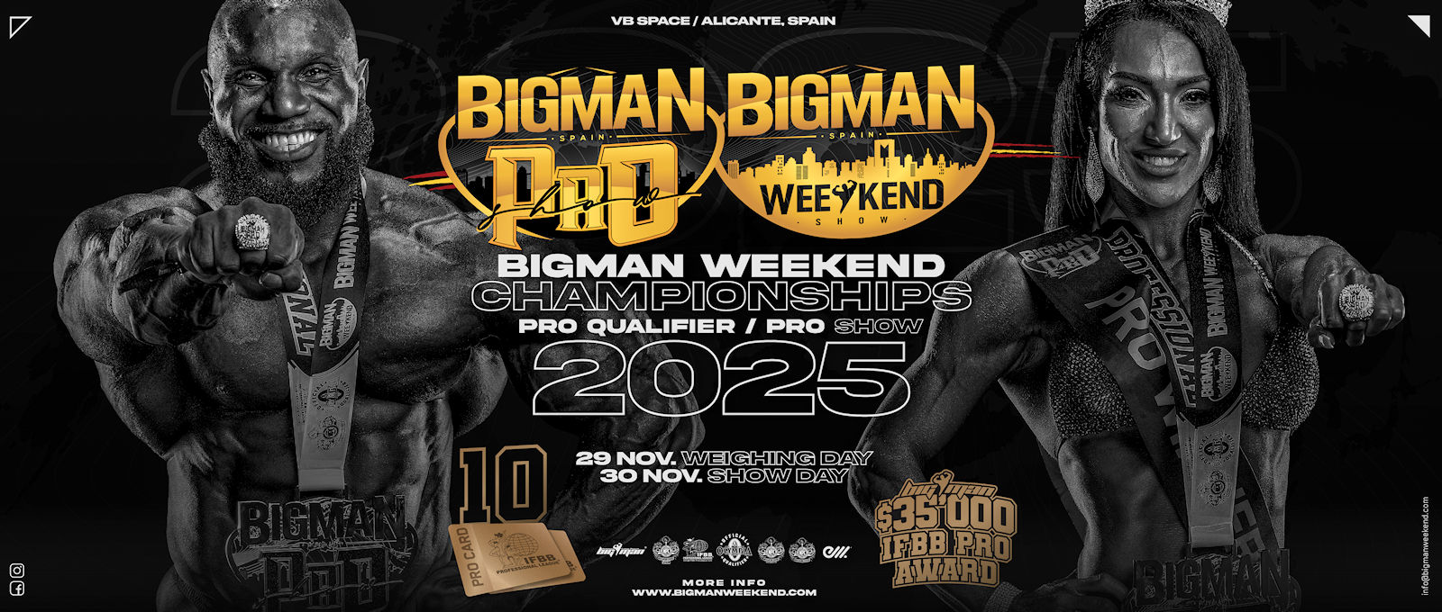 2025 Bigman Spain Pro - Women's Bikini