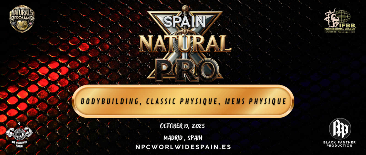2025 Spain Natural Pro - Men's Classic Physique
