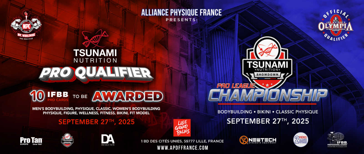 2025 Tsunami Nutrition Showdown France Pro - Men's Classic Physique